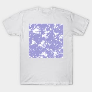 Lilac Storm - Tie Dye Shibori Texture T-Shirt